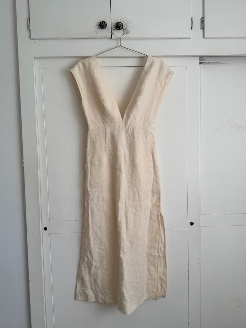 St. Agni Origami Dress - Ivory